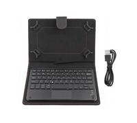 7/8in Bluetooth Touchpad Keyboard with Protective Case 75-Hour Battery Life Compatible with Android iOS Windows Devices