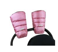 7 A.M. Enfant Warmmuffs Guantes para cochecito con ajuste universal, lila, (Metallic Lilac), Talla única