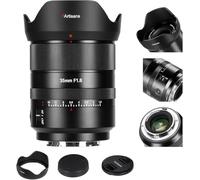 7 artesanos AF 35mm F1.8 Lente de formato completo compatible con Nikon Z-Mount, gran apertura, Prime, enfoque automático STM, para cámaras réflex digitales Nikon (negro)