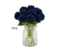 7 artificiales azul | Flores para decoración de otoño, Halloween, Acción de Gracias, boda, decoración de cocina del hogar, arreglo floral