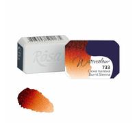 7 Artists Acuarela Siena Quemado - 1/1 Pastilla Pintura Acuarela | Acuarelas Profesionales por Unidad | Pintar Acuarelas Adultos Profesional | Watercolor