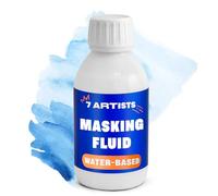 7 Artists Liquido Enmascarar Acuarela Gel 125 ml | Masking Fluid Profesional para Enmascarar Detalles | Fluido Enmascarador Artístico para Tinta de Enmascarar y Técnicas de Aquarela
