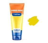 7 Artists Pintura Textil Amarillo Claro 60 ml - Pinturas para Tela y Cuero Permanente y Lavable | Pintura para Ropa, Zapatillas y Jeans | Pinturas Textiles para Tela | Fabric Paint Profesional