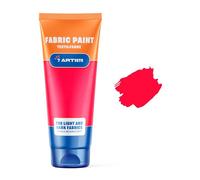 7 Artists Pintura Textil Rosa Neon 60 ml - Pinturas para Tela y Cuero Permanente y Lavable | Pintura para Ropa, Zapatillas y Jeans | Pinturas Textiles para Tela | Fabric Paint Profesional
