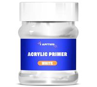 7 Artists Primer Acrilica Bianco 230 ml Imprimacion Lienzos Bianco | Gesso Acrilico | Gesso Blanco para Manualidades | Yeso para Lienzos | Acrylic Gesso | Gesso para Lienzo | Geso Pintura