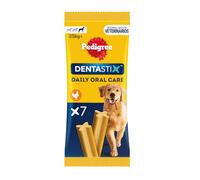 7 barritas Pedigree Dentastix Snacks Dentales para perros grandes