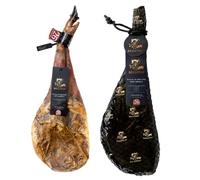7 BELLOTAS Paleta de bellota 100% Ibérica | Paleta de Jamón Ibérico Pata Negra Español de Guijuelo con 26 Meses de Curación Natural (Pieza entera + 5,5 Kg.)