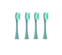 7 cabezales, compatible con Oclean, para X Pro Z1 F1 | Cabezales para cepillo dental sónico adulto para Flow One Air 2 SE Air 2T X10 con cerdas suaves(4 Green)