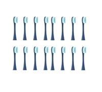 7 cabezales, compatible con Oclean, para X Pro Z1 F1 | Cabezales para cepillo dental sónico adulto para Flow One Air 2 SE Air 2T X10 con cerdas suaves(16 Darkblue)