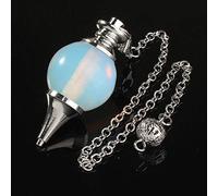 7 Chakra Natural Stone Crystal Pendant Pendulums for Men Women Yoga Jewelry Gift-P0018