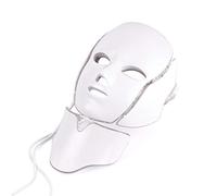 7 Color LED Máscara Light Therapy,Tratamiento De Luz Azul Y Roja Clínicamente Probado Máscara De Fotones Para El Acné Para Reducir El Acné/Rejuvenecimiento De La Piel