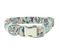 7 Colors Fashion Elegant Dogs Collars Adjustable Daisy/Ethnic Printing Cats Collar Comfortable Durable Pets Supplies (Style 3 Medium)