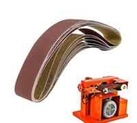 7 correas de lijado abrasivas para madera eficiente y para molienda de metal, 50 mm x 686 mm, varios granos (grano 800)