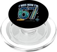 7º cumpleaños Tenía 6 años Ahora Soy 7 Six Seven 67 Ocean Submarine PopSockets PopGrip para MagSafe
