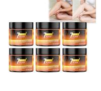 7 Days Flash Cream, crema corporal reafirmante avanzada contra el sudor, hidrata, tonifica y refuerza la piel, la hace suave y elástica, no engrasa y es suave (6 unidades)