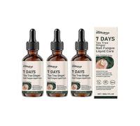 7 Days Tea Tree Ginger Nailfungus Treatments Nourishing Strengthening Nails Liquid for Healthier Growth 2025 New
