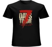 7 Days to Die T-Shirt Cotton Men Summer Fashion tee Black XXL