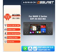 7 ''DSP 7862 AI Voice 2 Din Android Auto Radio para BMW 5 E39 1995 - 2003 E53 X5 M5 Carplay 4G Car Multimedia GPS 2din Autoradio S4 (8Core 4G 32G)