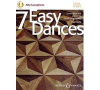 7 Easy Dances: Seven attractive pieces for developing players. alto saxophone and piano.