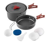 7 en 1 platos de camping