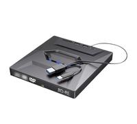 7-en-1 Unidad Externa Blu-ray Pc USB 3.0 Tipo-C, Lector y Grabador Portátil BD/DVD/CD con 3 Puertos USB Hub y Lector de Tarjetas SD/TF, Compatible con Sistemas macOS, Windows y Linux (for Blu-ray)