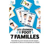 7 familles Les légendes du foot: Rassemble les joueurs des plus grandes équipes de la planète et découvre les légendes du football !