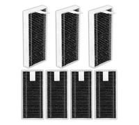 7 Filtros HEPA de repuesto para ECOVACS DEEBOT X9 Pro Omni/ X8 Pro Omni | T80 Omni/ X11 OmniCyclone/ X11 Pro Omni, Kit de filtros, Kit de accesorios para filtros