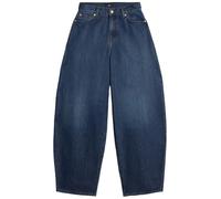 7 For All Mankind Balloon Radar Jeans, Azul Oscuro, 33W Mujeres