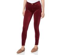 7 For All Mankind Jswzv650 Pantalones, Rojo, 25 para Mujer