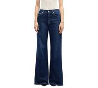7 For All Mankind Lotta Oceandrift Jeans, Azul Oscuro, 23W Mujeres