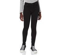 7 For All Mankind Mujer HW Skinny Crop Pantalones Casuales, Black, 23
