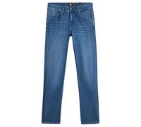 7 For All Mankind Pantalones Vaqueros Ajustados para Hombre de Philly Blue, Azul Oscuro, 32W