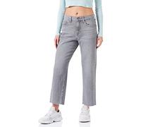 7 For All Mankind The Modern Straight Come Back Jeans, Grey, Regular De Las Mujeres