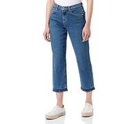 7 For All Mankind The Modern Straight Jeans, Dark Blue, Regular De Las Mujeres