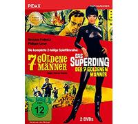7 goldene Männer + Das Superding der 7 goldenen Männer / Die komplette mit dem Prädikat WERTVOLL ausgezeichnete 2-teilige Spielfilmreihe (Pidax Film-Klassiker) (2 DVDs) [Alemania] [DVD]