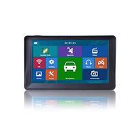 7" Hd Coche GPS Navegación 8g + RAM-256MB + Bluetooth -Av + Último Mapa de Europa + Camión GPS Navegadores(8G256MBCapacitive)