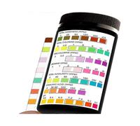 7-in-1 Pool & Spa Test Strips - 100 Strip Pack for Accurate pH, Chlorine, Bromine, Hardness Testing & More - Swimming Pool Water Quality Tes