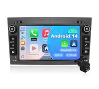 7 Inch Android 14 Car Multimedia Radio for Vauxhall Opel Corsa C/D Zafira B Astra G/H Meriva Combo Signum Wireless CarPlay Android Auto FM RDS GPS WiFi