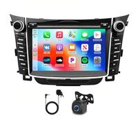 7 Inch Android 14 Doppel DIN Autoradio para Hyundai I30 2012-2017, 2+64G Touch Screen Upgrade Stereo for Hyundai I30 GD Car Radio con Wireless Carplay Android Auto Bluetooth Backup Camera FM/RDS SWC