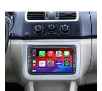 7 Inch Double DIN Radio del Coche para Skoda Fabia 2007-2014 IPS Car Display con Wireless Carplay Android 14 GPS Navigation Head Unit Bildschirm Bluetooth Backup CameraMirror Link FM/RDS SWC 2+32G