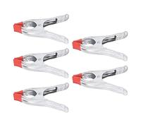 7 Inch Spring Clamps 5 Pack | High - Performance Galvanized Iron A Shape Clips | Non - Slip Grip for Woodworking/Photography/Tarps | Secure Firm Fixing Tool for DIY & Outdoor