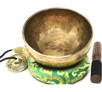 7 Inches Antique Hand Hammered Tibetan Meditation Singing Bowl for Relaxing, Sound Bath, Mindfullness and Wellness - Yoga Old Bowl