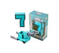 (7) Juguete robot de transformación Cultiva la creatividad Juguete de deformación numérica Ensamblaje