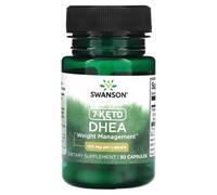 7-KETO DHE A 100mg 30caps SWANSON. BIENESTAR, CONTROL DE PESO,