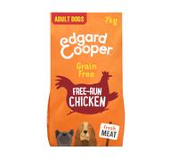 Edgard & Cooper Pienso para Perros Adultos Comida para Perros Seca Natural Sin Cereales 7kg Pollo Fresco, Fácil de digerir, Alimentación Sana Sabrosa y Equilibrada