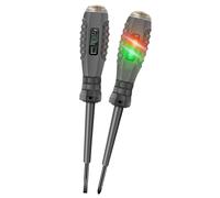 7 KOIS Detector de Voltaje sin Contacto, Identificar Fase y Neutro, LCD, Localizador Punto de Rotura, Comproba de Corriente