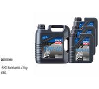 7 L Liqui Moly Aceite Motor Motorrad 4Takt 10W-40 Basic Street API SL JASO MA2