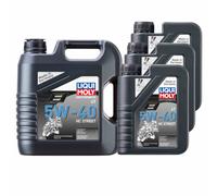 7 L Liqui Moly Aceite Motor Motorrad 4Takt 5W-40 HC STREET API SN PLUS JASO MA2