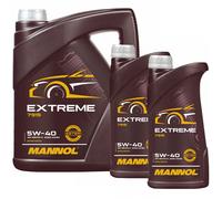 7 Litro Aceite de Motor mannol extreme 5W-40 Api Sn Cf Acea A3 B4 VW 502 505 00
