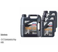 7 Litro LIQUI MOLY aceite motor Motocicleta 4-Takt 15W-50 Offroad Api Sn Plus